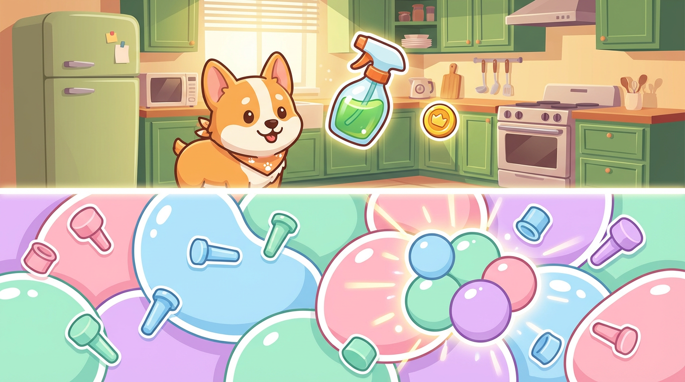 消来消趣 涂色与解压玩法风格宣传图